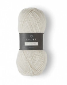 Isager Highland wool - Natural White